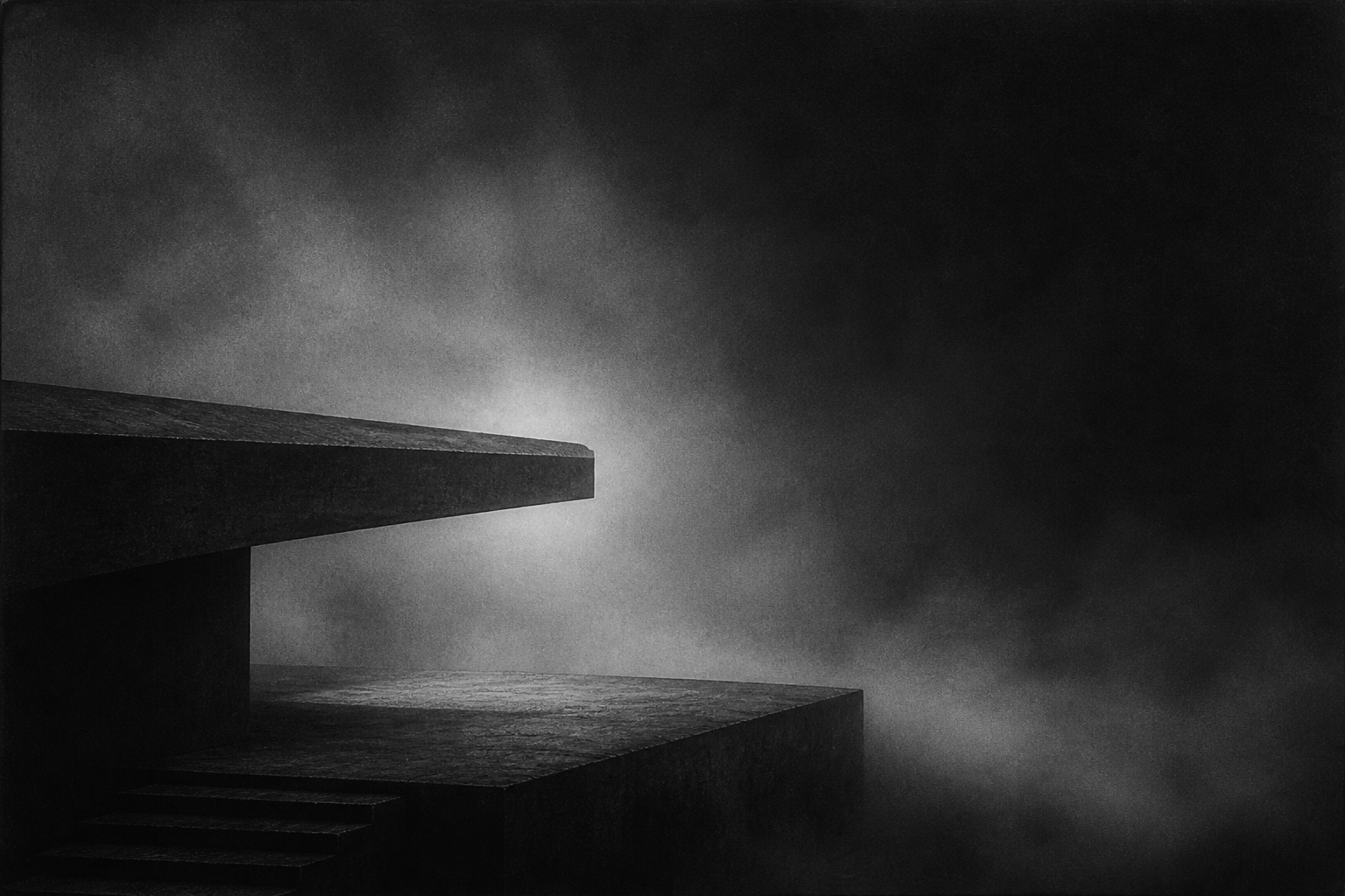 Abstract monochrome illustration for A resilient checkout admits what it cannot know