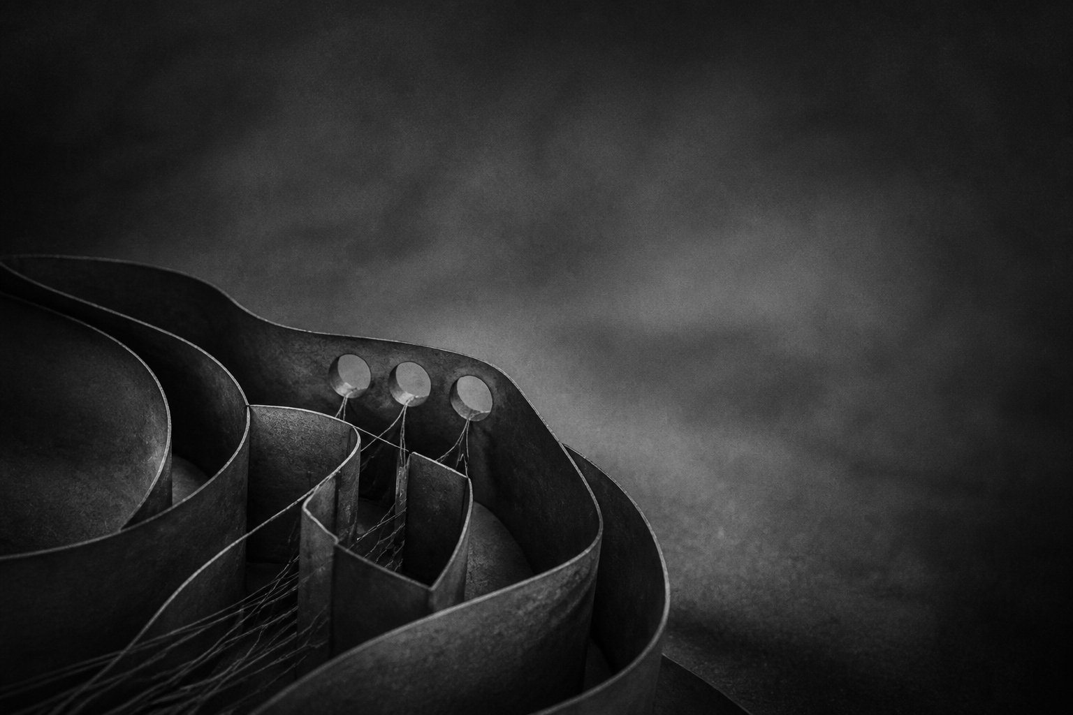 Abstract monochrome illustration for Checkout choices begin before the menu appears