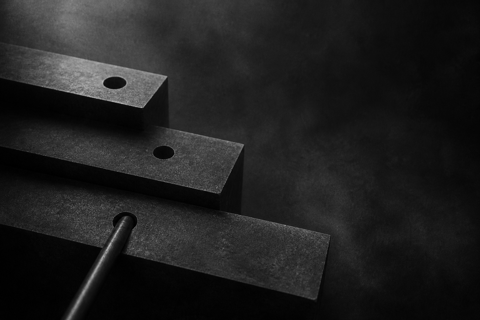 Abstract monochrome illustration for One key cannot make three workflows idempotent