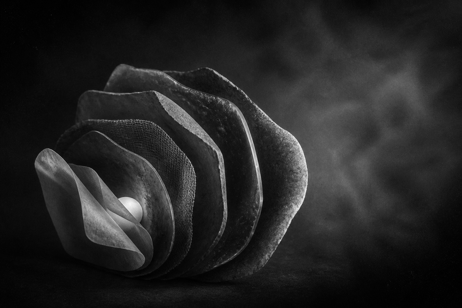 Abstract monochrome illustration for The six jobs hiding inside ‘secure payments’
